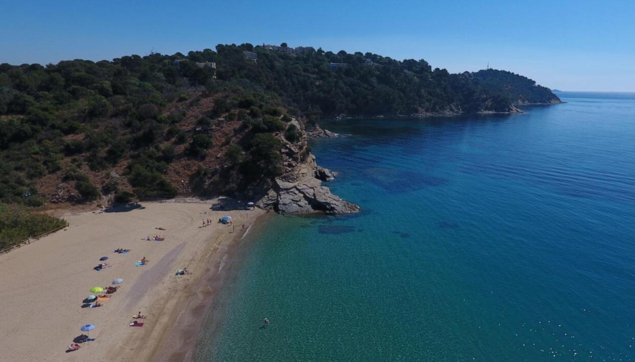 T2 Calme Proche Plage Bonporteau Avec Clim Et Parking Cavalaire-sur-Mer Exteriér fotografie