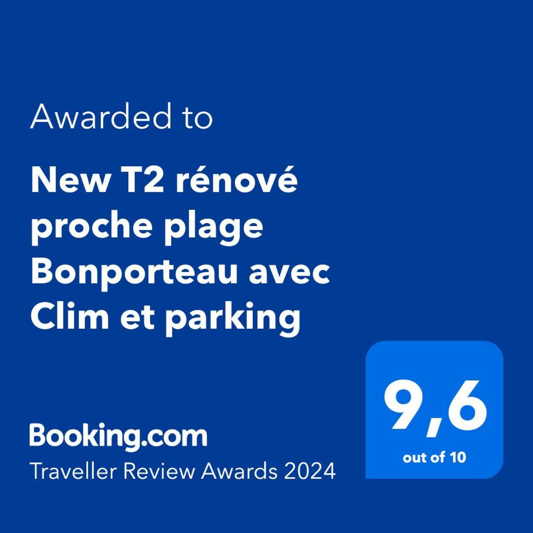 T2 Calme Proche Plage Bonporteau Avec Clim Et Parking Cavalaire-sur-Mer Exteriér fotografie